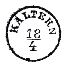 Poststempel Kaltern