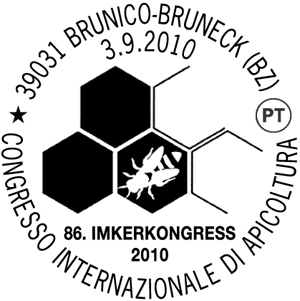 Sonderstempel Imkerkongress Bruneck