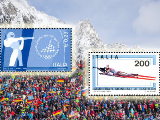 Briefmarke Biathlon WM 2020