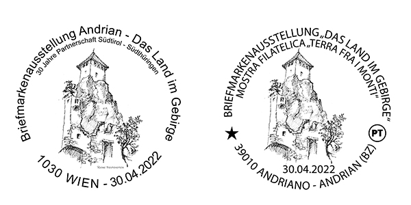 Sonderstempel Andrian (BZ)